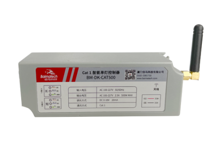 EbpayBM-DK-CAT500系列单/双灯控制器，基于4G/Cat.1通信技术，具有易实施、免布线、工作可靠、易于维护等优点，拥有灯具数据采集监测、在线管理、外接扩展等功能，主要应用于隧道照明、道路照明、园区照明、港口照明、商业照明等